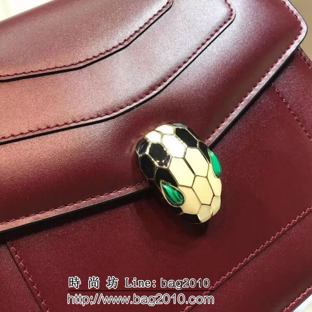 BVLGARI寶格麗 專櫃新款 蛇頭扣環 三層琺瑯蛇頭包 可手提肩背斜挎 B38329 FYD1349